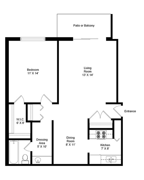 Westbridge Apartments Floor Plans Park Forest IL